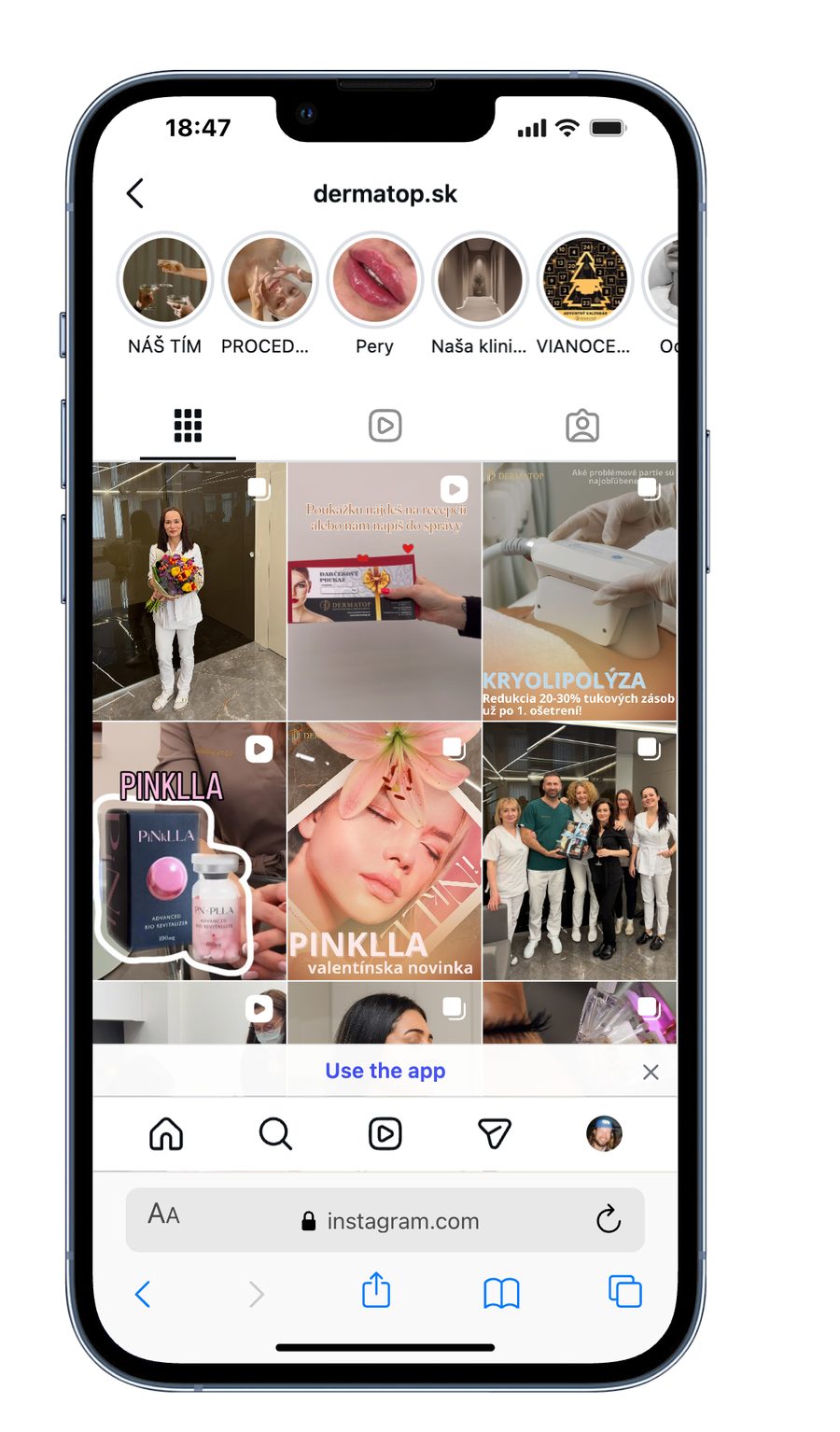 Instagram Dermatop
